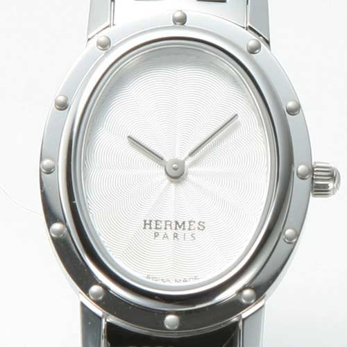 HERMES エルメス レプリカ クリッパー CO1.210.220/3786 オーバル シルバー レディース ミニ